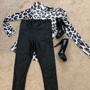 F21 Faux Leather Leggings
